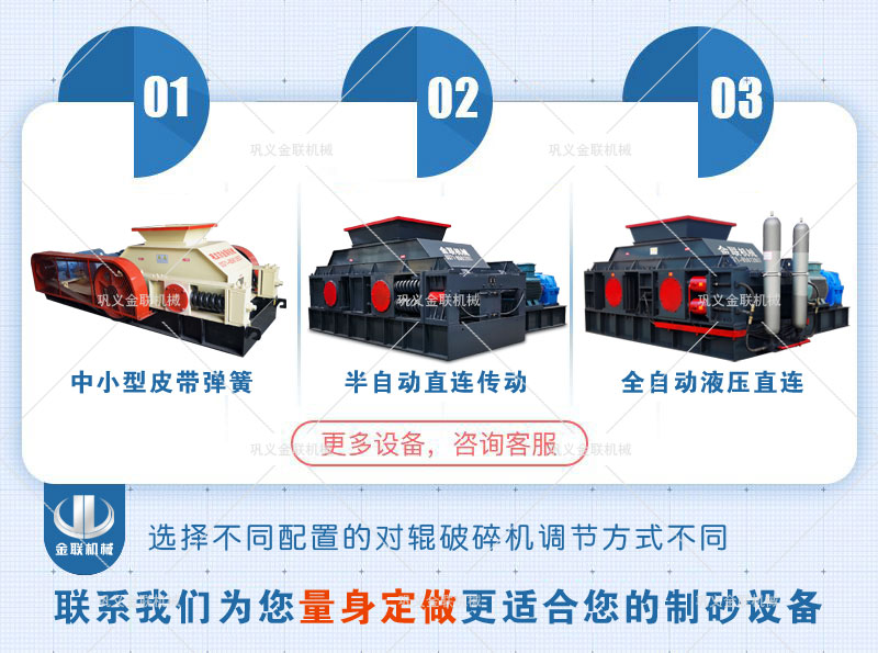 液壓對輥制砂機型號參數、市場價位多少？